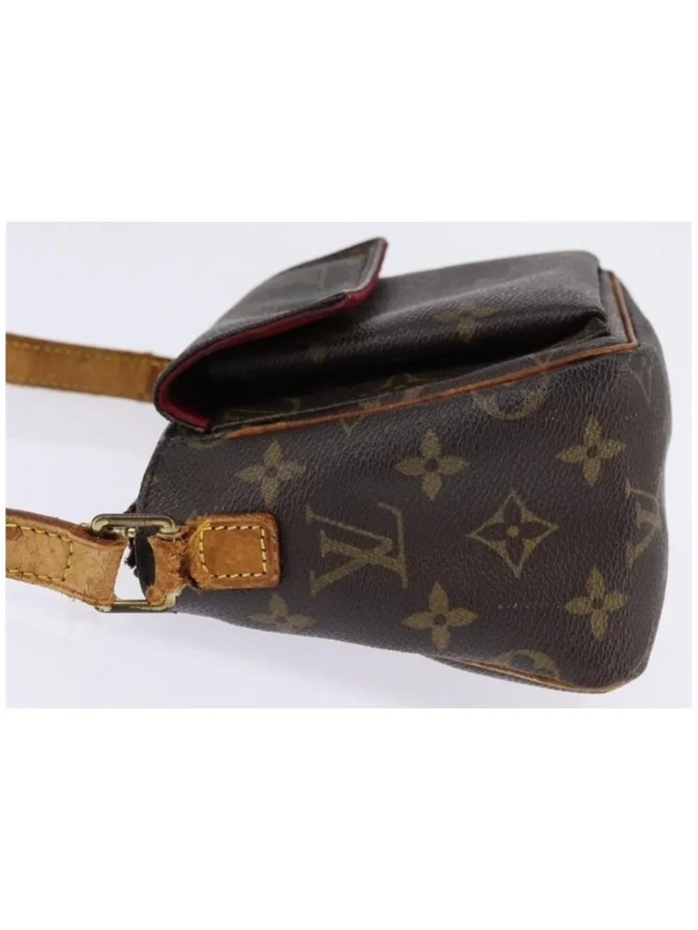 Authentic LOUIS VUITTON Monogram Viva Cite PM Shoulder Bag M51165 LV